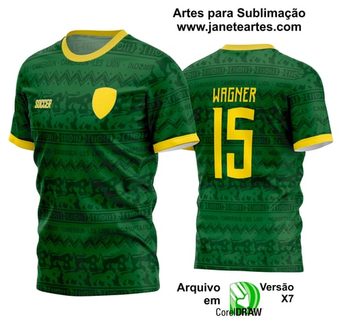 Arte Vetor Estampa Camisa Time Amador Futebol 2024 Arte Vetor Estampa Camisa Time Amador Futebol 2024