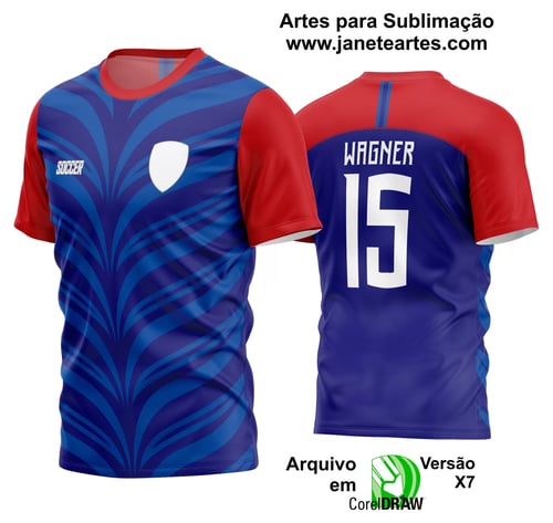 Arte Vetor Estampa Camisa Time Amador Futebol 2024 Arte Vetor Estampa Camisa Time Amador Futebol 2024