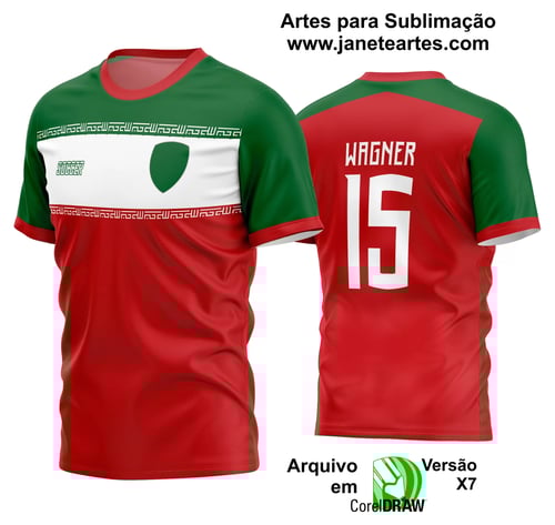 Arte Vetor Estampa Camisa Time Amador Futebol 2024 Arte Vetor Estampa Camisa Time Amador Futebol 2024