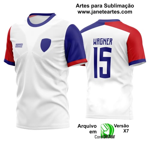 Arte Vetor Estampa Camisa Time Amador Futebol 2024 Arte Vetor Estampa Camisa Time Amador Futebol 2024