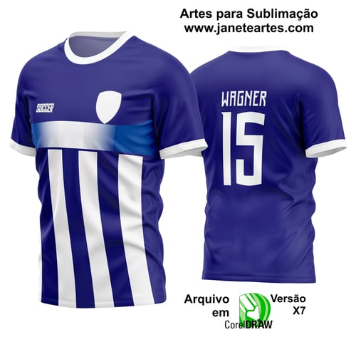 Arte Vetor Estampa Camisa Time Amador Futebol 2024 Arte Vetor Estampa Camisa Time Amador Futebol 2024