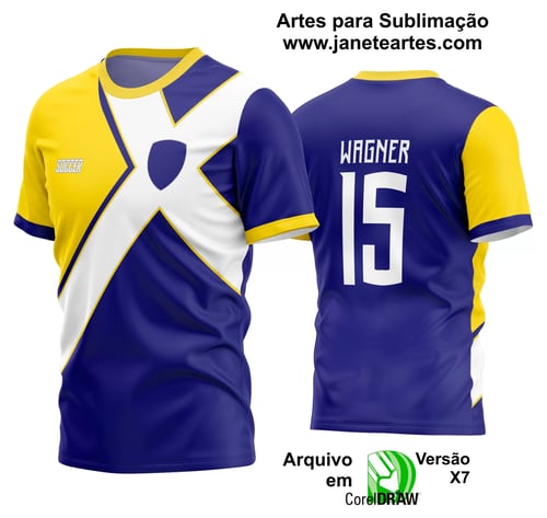 Arte Vetor Estampa Camisa Time Amador Futebol 2024 Arte Vetor Estampa Camisa Time Amador Futebol 2024