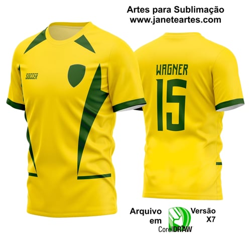 Arte Vetor Estampa Camisa Time Amador Futebol 2024 Arte Vetor Estampa Camisa Time Amador Futebol 2024