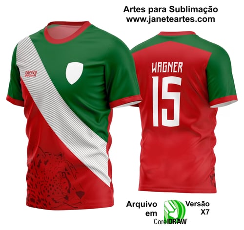 Arte Vetor Estampa Camisa Time Amador Futebol 2024 Arte Vetor Estampa Camisa Time Amador Futebol 2024