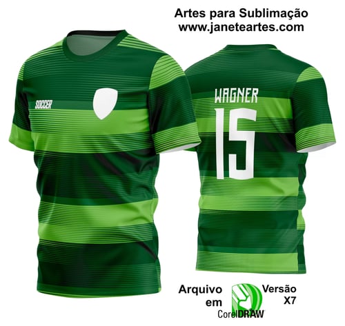 Arte Vetor Estampa Camisa Time Amador Futebol 2024 Arte Vetor Estampa Camisa Time Amador Futebol 2024