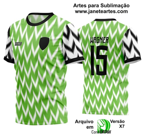 Arte Vetor Estampa Camisa Time Amador Futebol 2024 Arte Vetor Estampa Camisa Time Amador Futebol 2024