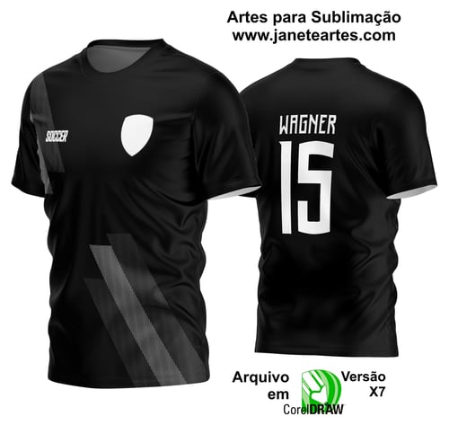 Arte Vetor Estampa Camisa Time Amador Futebol 2024 Arte Vetor Estampa Camisa Time Amador Futebol 2024