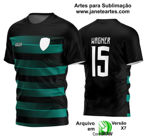Arte Vetor Estampa Camisa Time Amador Futebol 2024