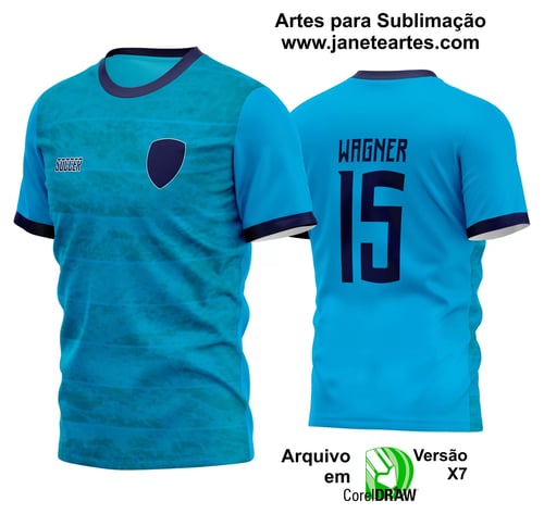 Arte Vetor Estampa Camisa Time Amador Futebol 2024