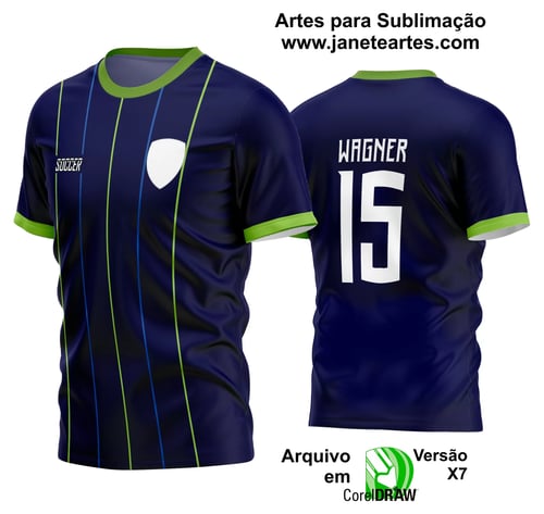 Arte Vetor Estampa Camisa Time Amador Futebol 2024 Arte Vetor Estampa Camisa Time Amador Futebol 2024