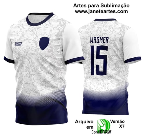 Arte Vetor Estampa Camisa Time Amador Futebol 2024 Arte Vetor Estampa Camisa Time Amador Futebol 2024