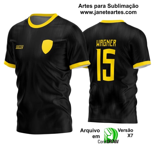 Arte Vetor Estampa Camisa Time Amador Futebol 2024 Arte Vetor Estampa Camisa Time Amador Futebol 2024