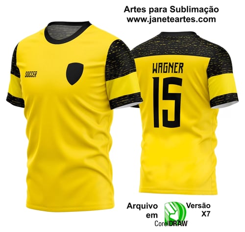 Arte Vetor Estampa Camisa Time Amador Futebol 2024