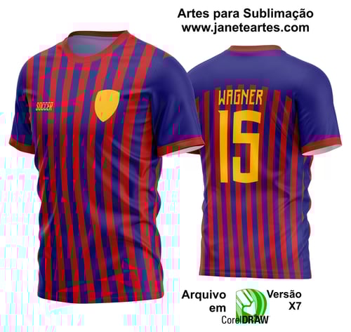 Arte Vetor Estampa Camisa Time Amador Futebol 2024 Arte Vetor Estampa Camisa Time Amador Futebol 2024