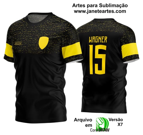 Arte Vetor Estampa Camisa Time Amador Futebol 2024