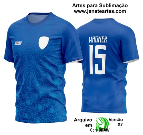 Arte Vetor Estampa Camisa Time Amador Futebol 2024