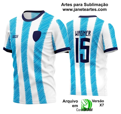 Arte Vetor Estampa Camisa Time Amador Futebol 2024