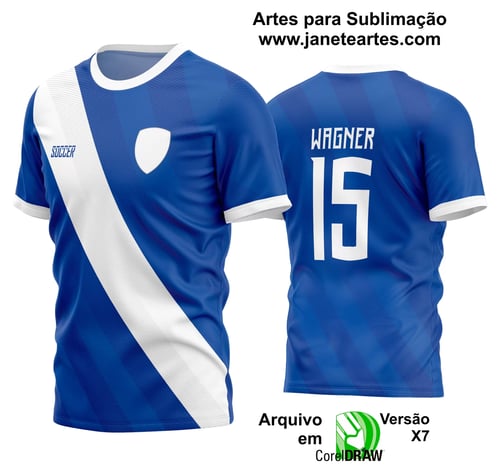 Arte Vetor Estampa Camisa Time Amador Futebol 2024