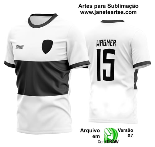 Arte Vetor Estampa Camisa Time Amador Futebol 2024