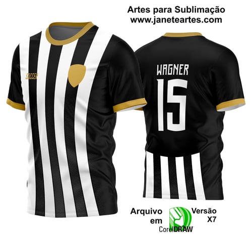 Arte Vetor Estampa Camisa Time Amador Futebol 2024