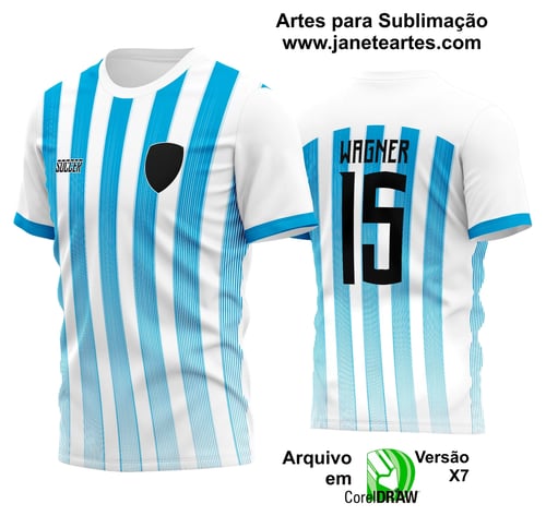 Arte Vetor Estampa Camisa Time Amador Futebol 2024