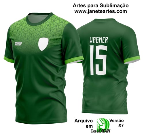 Arte Vetor Estampa Camisa Time Amador Futebol 2024