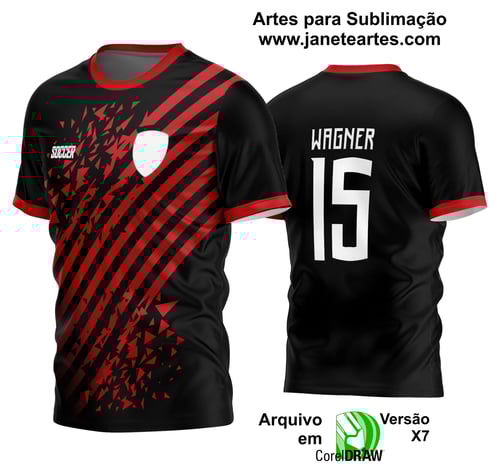 Arte Vetor Estampa Camisa Time Amador Futebol 2024