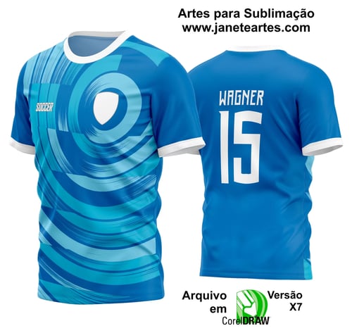Arte Vetor Estampa Camisa Time Amador Futebol 2024