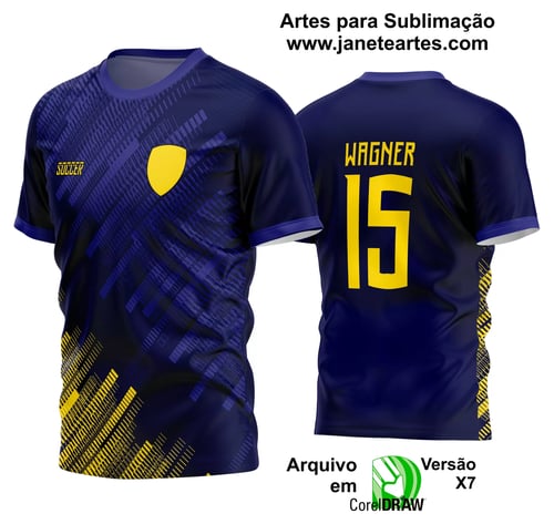Arte Vetor Estampa Camisa Time Amador Futebol 2024