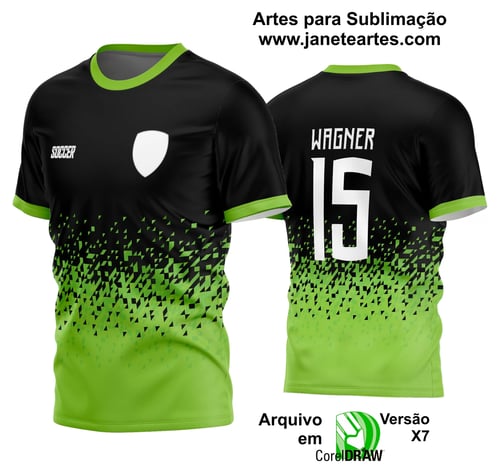 Arte Vetor Estampa Camisa Time Amador Futebol 2024