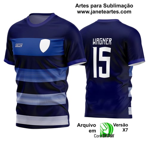 Arte Vetor Estampa Camisa Time Amador Futebol 2024