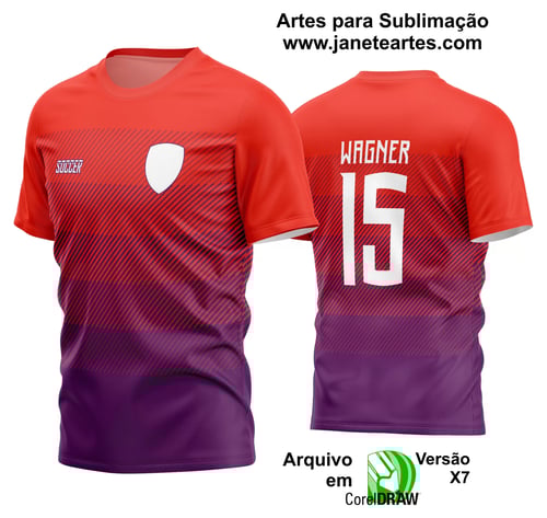 Arte Vetor Estampa Camisa Time Amador Futebol 2024