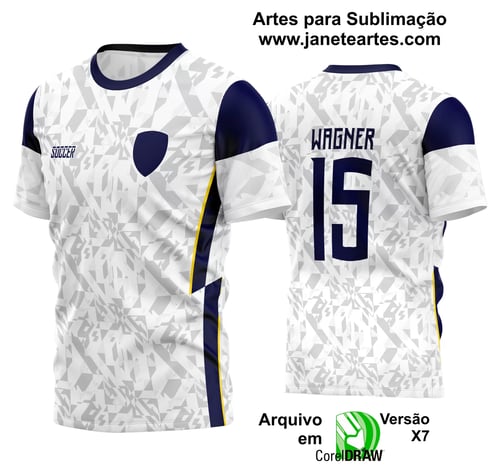 Arte Vetor Estampa Camisa Time Amador Futebol 2024