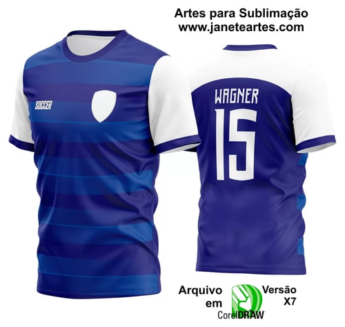 Arte Vetor Estampa Camisa Time Amador Futebol 2024
