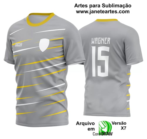 Arte Vetor Estampa Camisa Time Amador Futebol 2024