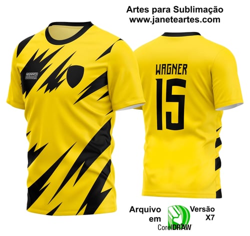 Arte Vetor Estampa Camisa Time Amador Futebol 2024