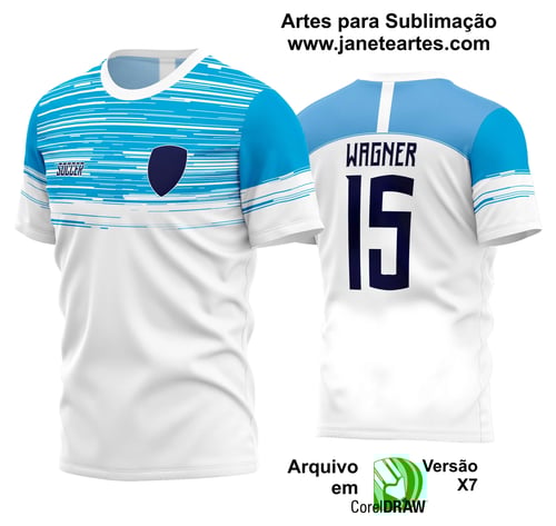 Arte Vetor Estampa Camisa Time Amador Futebol 2024