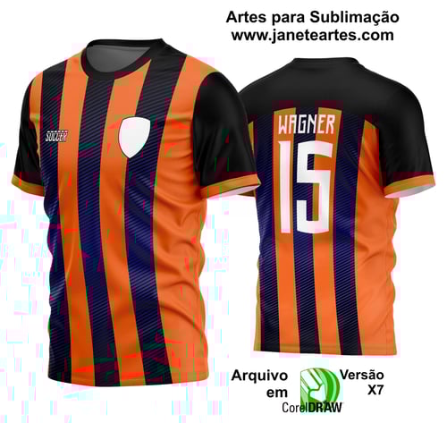 Arte Vetor Estampa Camisa Time Amador Futebol 2024