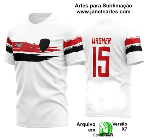 Arte Vetor Estampa Camisa Time Amador Futebol 2024