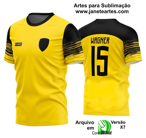 Arte Vetor Estampa Camisa Time Amador Futebol 2024