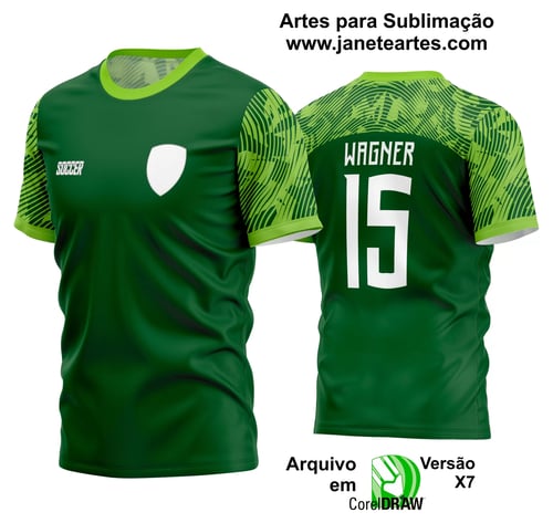 Arte Vetor Estampa Camisa Time Amador Futebol 2024 Arte Vetor Estampa Camisa Time Amador Futebol 2024
