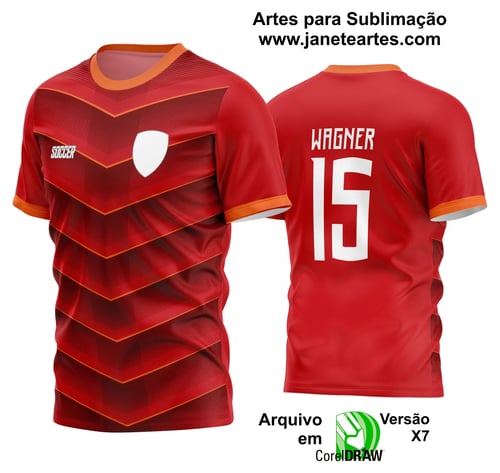Arte Vetor Estampa Camisa Time Amador Futebol 2024 Arte Vetor Estampa Camisa Time Amador Futebol 2024