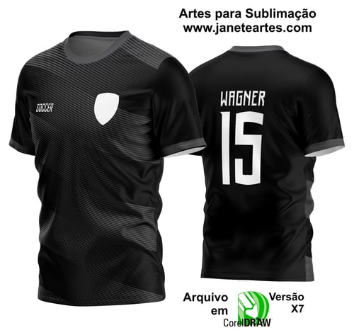 Arte Vetor Estampa Camisa Time Amador Futebol 2024 Arte Vetor Estampa Camisa Time Amador Futebol 2024