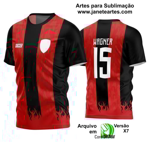 Arte Vetor Estampa Camisa Time Amador Futebol 2024 Arte Vetor Estampa Camisa Time Amador Futebol 2024