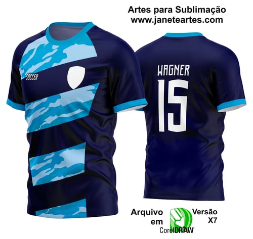 Arte Vetor Estampa Camisa Time Amador Futebol 2024