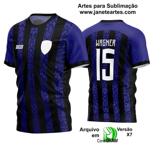 Arte Vetor Estampa Camisa Time Amador Futebol 2024 Arte Vetor Estampa Camisa Time Amador Futebol 2024