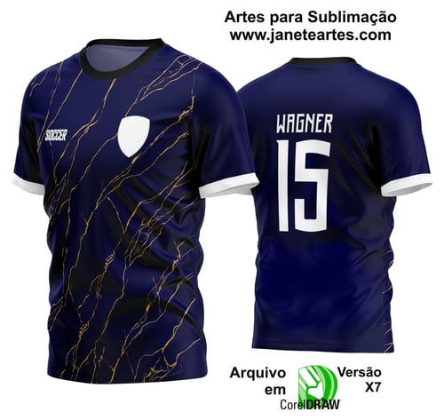 Arte Vetor Estampa Camisa Time Amador Futebol 2024 Arte Vetor Estampa Camisa Time Amador Futebol 2024