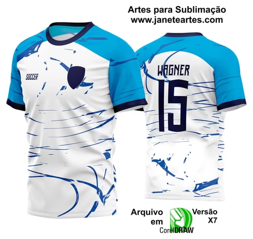 Arte Vetor Estampa Camisa Time Amador Futebol 2024 Arte Vetor Estampa Camisa Time Amador Futebol 2024