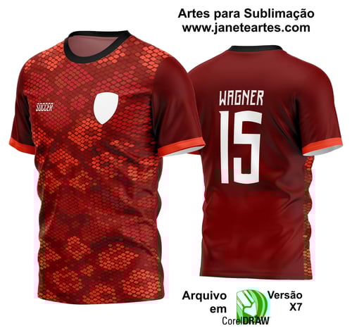 Arte Vetor Estampa Camisa Time Amador Futebol 2024 Arte Vetor Estampa Camisa Time Amador Futebol 2024