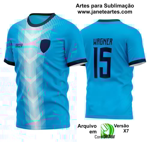 Arte Vetor Estampa Camisa Time Amador Futebol 2024 Arte Vetor Estampa Camisa Time Amador Futebol 2024
